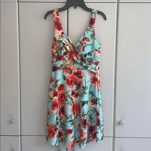 “Emerald Sundae” Floral dress!